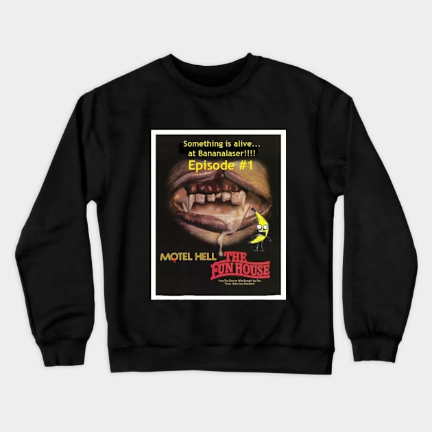 Banalaser The Beginning Crewneck Sweatshirt by Horrorphilia